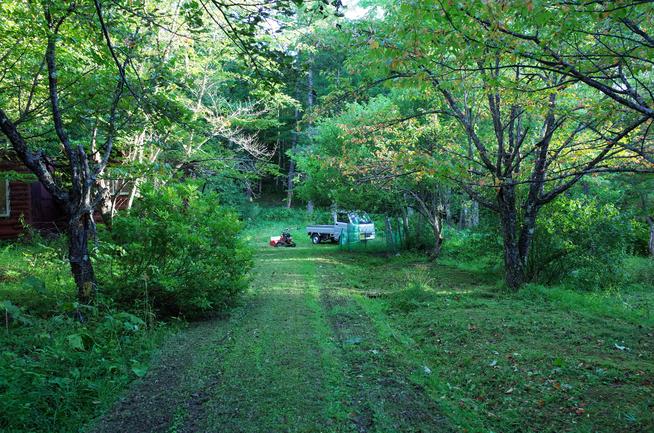 野花南山荘の秋