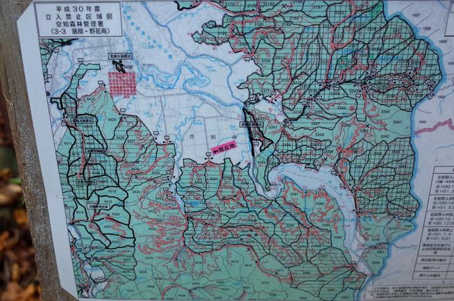 矢野沢林道入り口