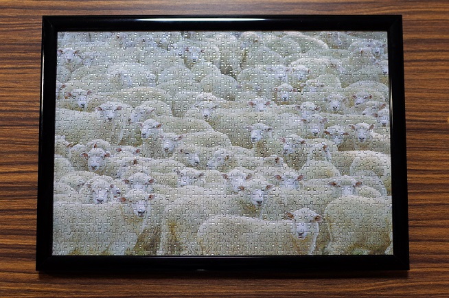 1000マイクロピース ジグソーパズル 眠くなるパズル