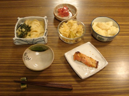 カブの粕味噌・キャベツの粕味噌・べったら